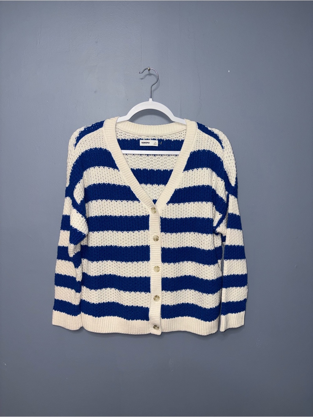 Sonoma | Knit Button Down Sweater | Size Large